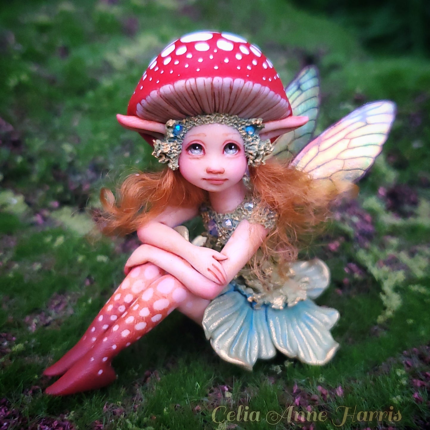 Gita, A Little Forest Mushroom Faery