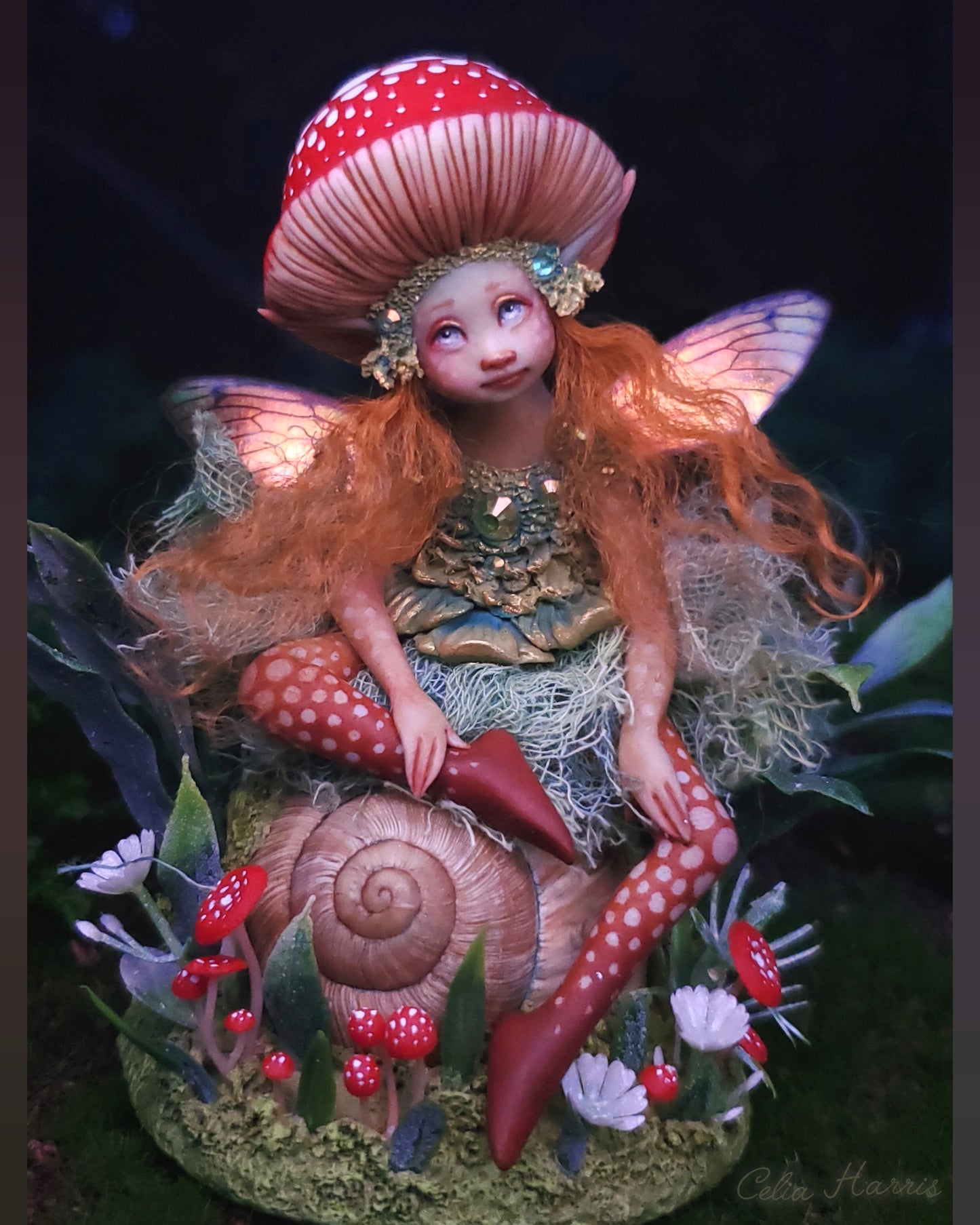 A Mushroom Forest Faery