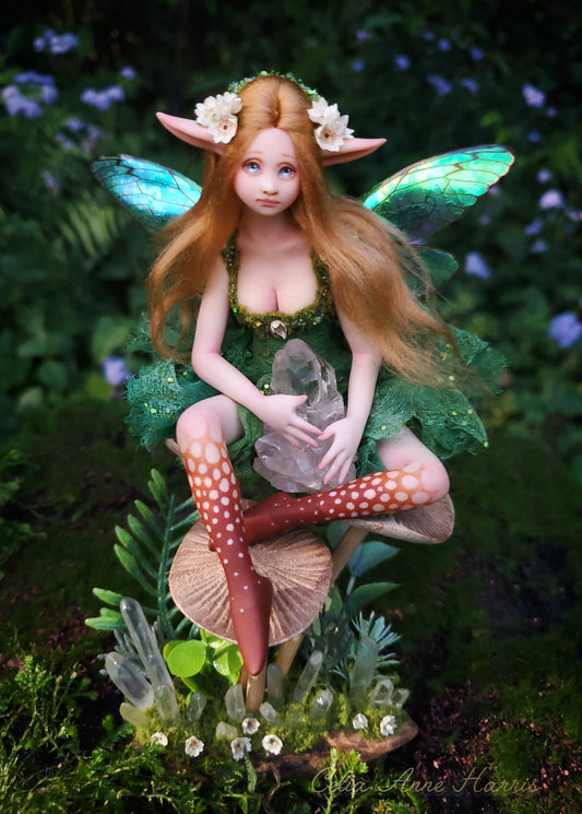 Aliha, A Crystal Mushroom Faery