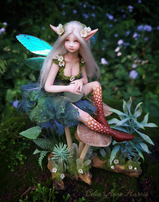 Marella, A Crystal Mushroom Faery