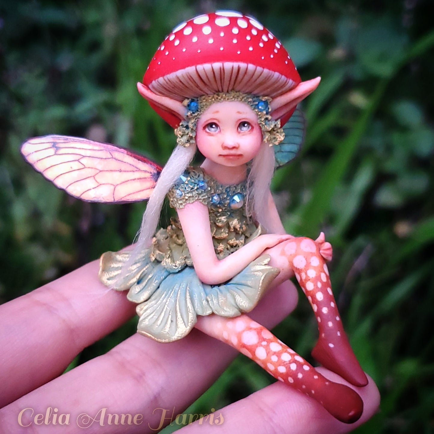 Lalu, A Little Forest Mushroom Faery