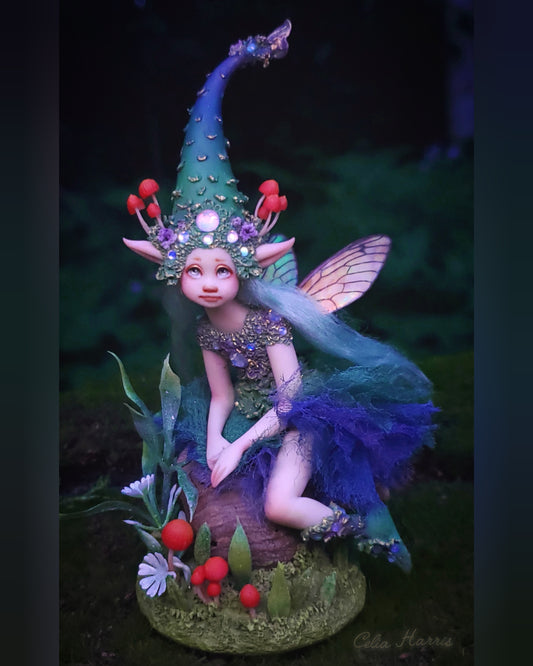 A Gumnut Pixie Forest Faery
