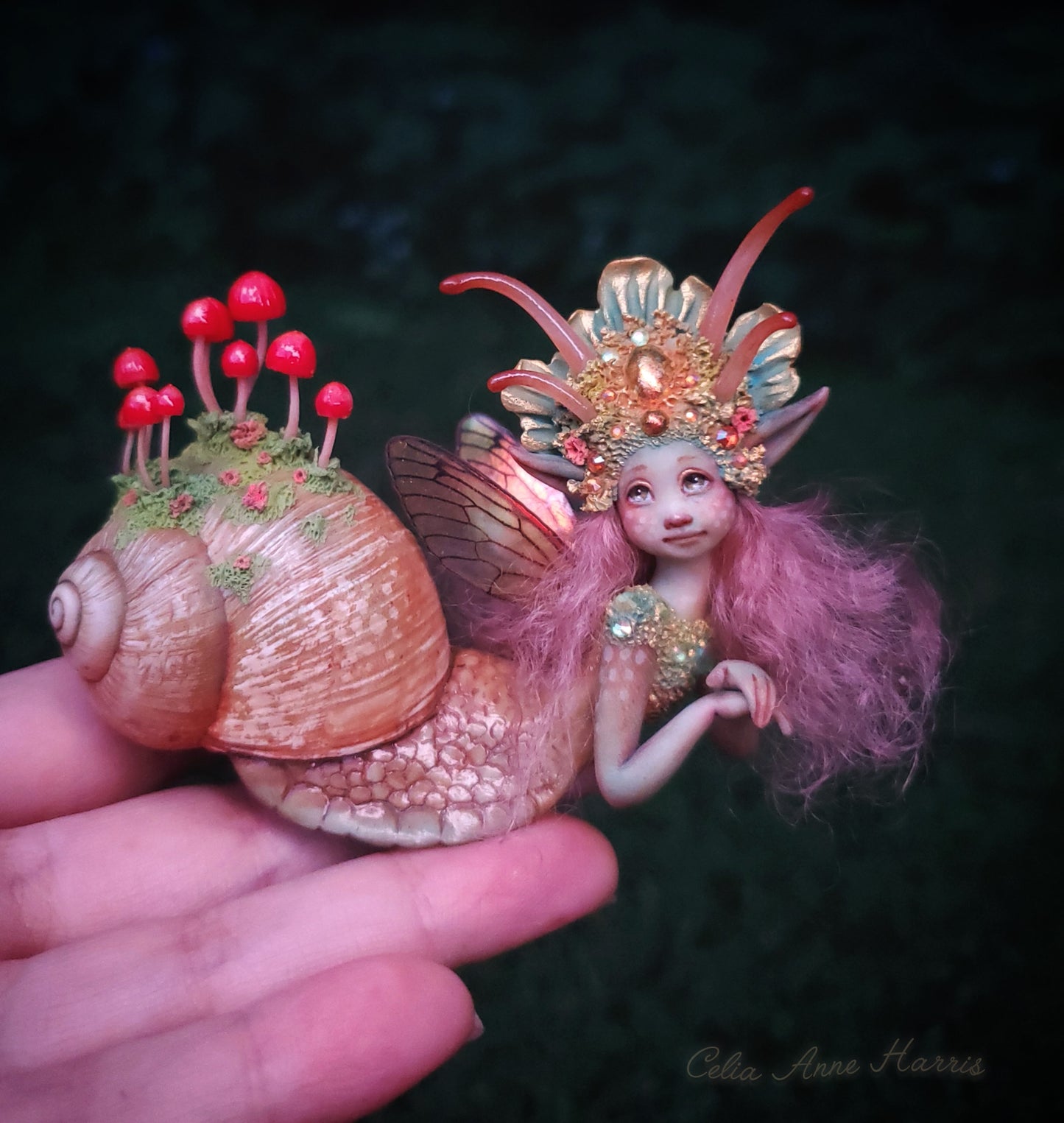 A Forest Snail Faery